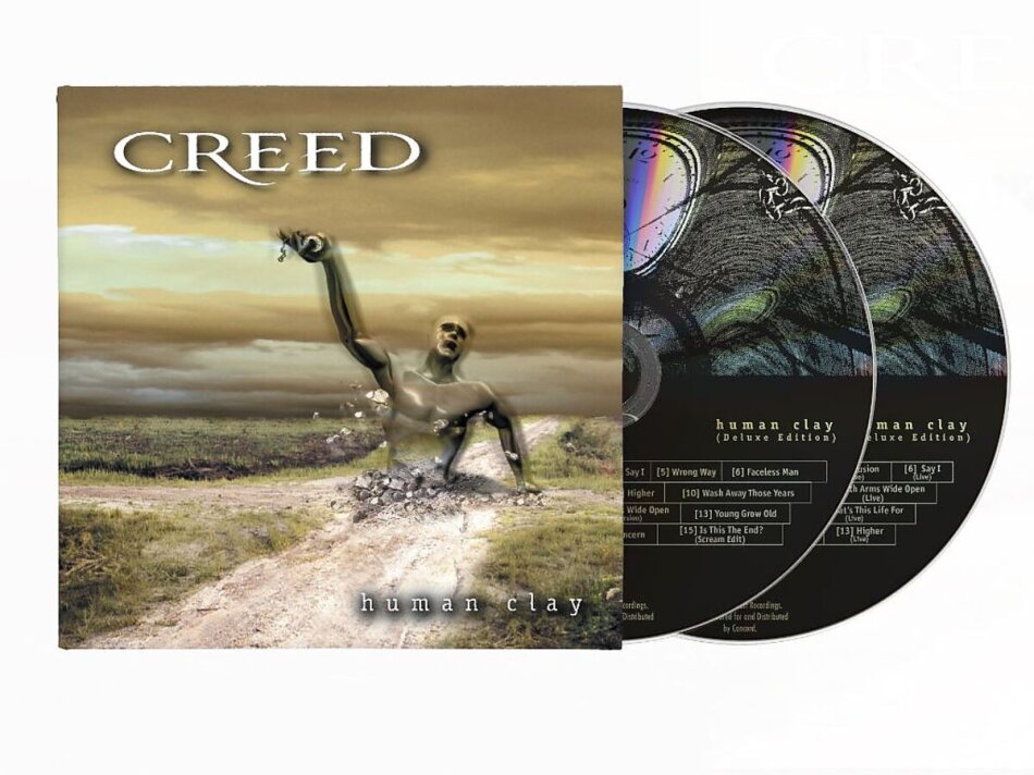 Creed - Human Clay 2024 Reissue, Concord Records, 25th Anniversary Edition, Deluxe Edition, 2 CDs