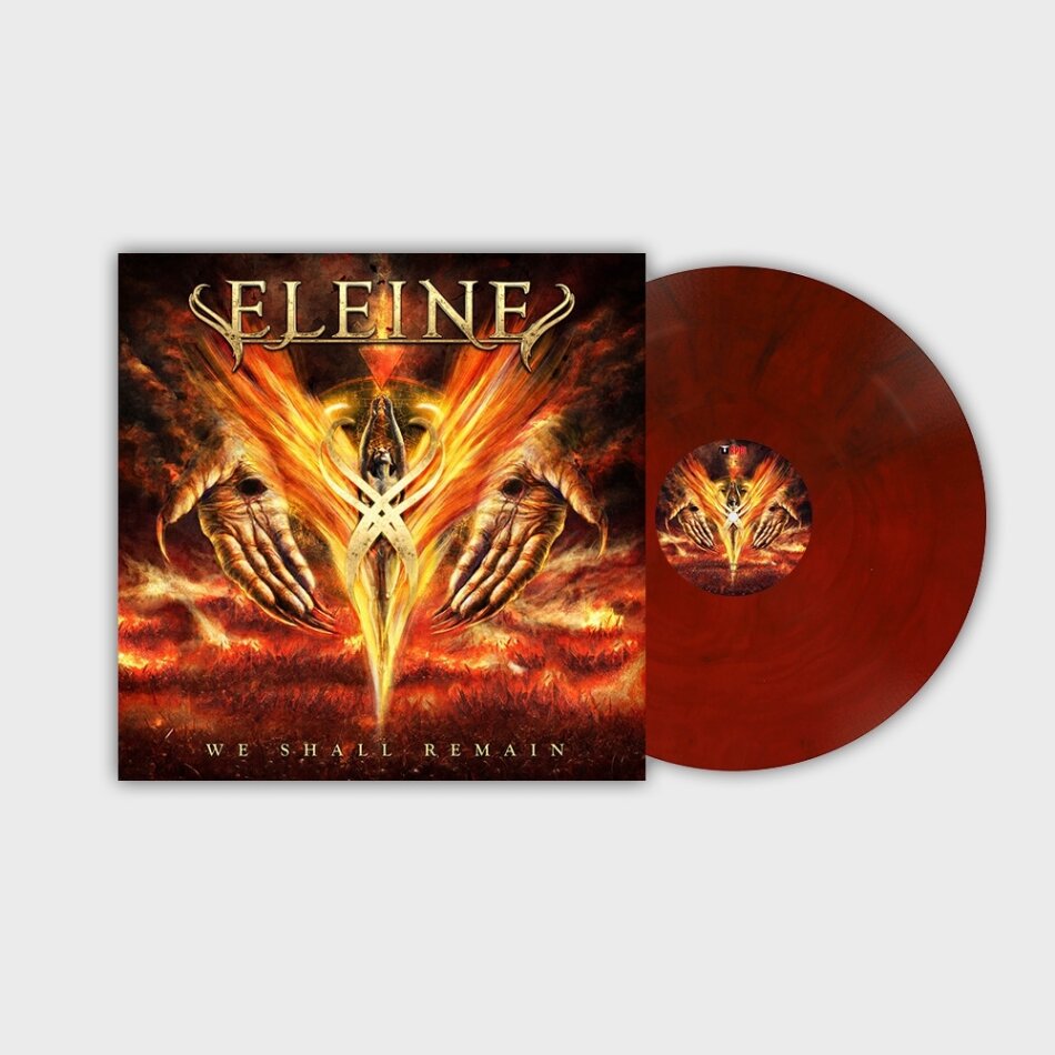 Eleine - We Shall Remain orange-red opaque-black marble vinyl, LP