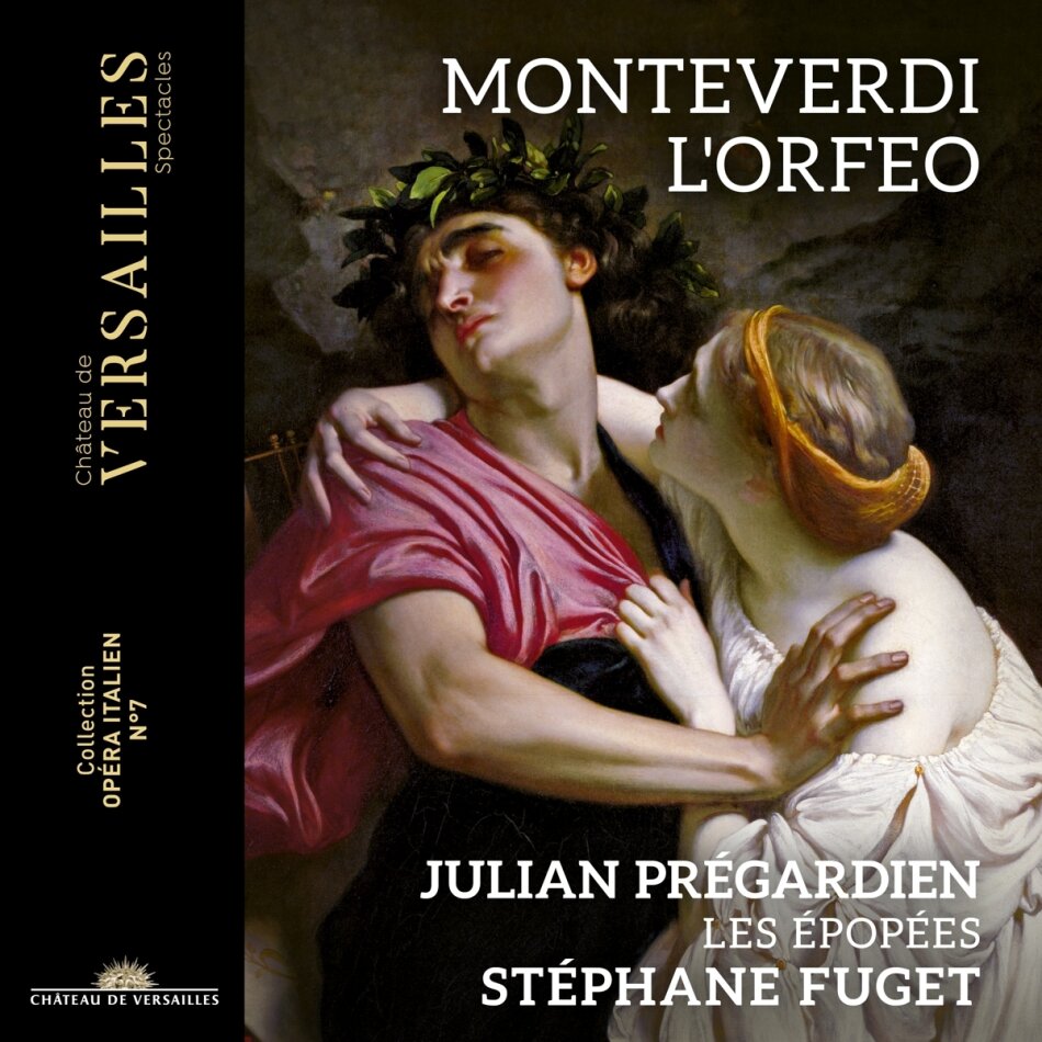 Claudio Monteverdi (1567-1643), Stéphane Fuget, Gwendoline Blondeel, Julien Prégardien & Les Épopées - L'Orfeo 2 CDs