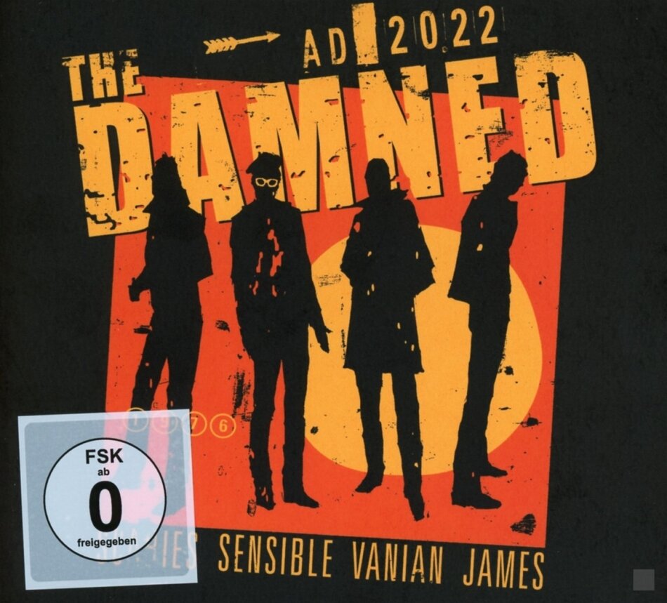 The Damned - AD 2022 - Live in Manchester Digipack, 2 CDs + DVD