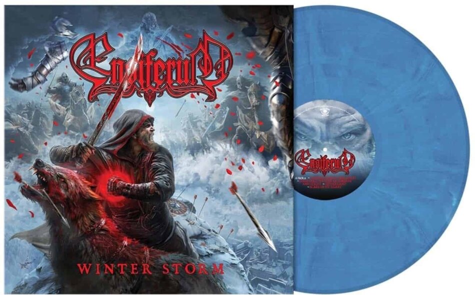 Ensiferum - Winter Storm Gatefold, Limited Edition, light blue ice marbled vinyl, LP