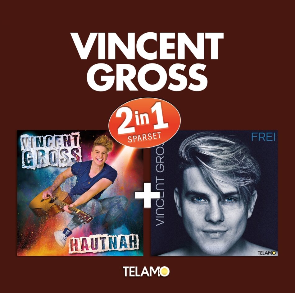 Vincent Gross - 2 in 1(Hautnah&Frei) 2 CDs
