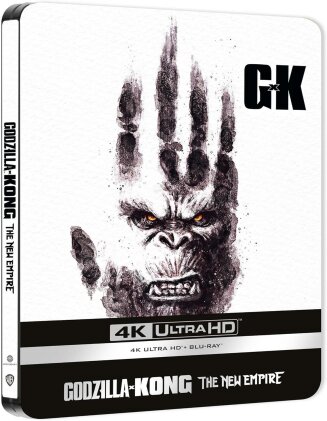 Godzilla x Kong: The New Empire (2024) (Limited Edition, Steelbook, 4K Ultra HD + Blu-ray)