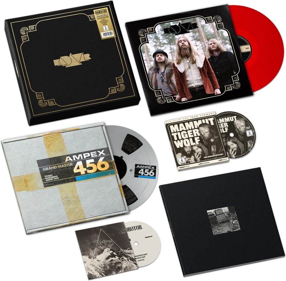 Kadavar - --- - (First Album) Anniversary Edition, Box, Limited Edition, LP + DVD + CD