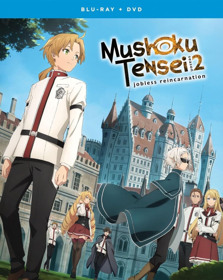 Mushoku Tensei: Jobless Reincarnation - Season 2 - Part 1 2 Blu-ray + 2 DVD
