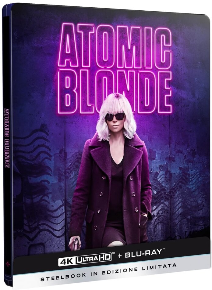 Atomic Blonde (2017) Limited Edition, Steelbook, 4K Ultra HD + Blu-ray
