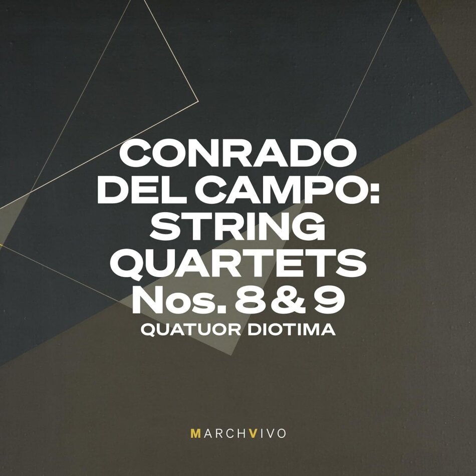 Quatuor Diotima & Conrado Del Campo - String Quartets Nos. 8 & 9 (Live) 2 CDs