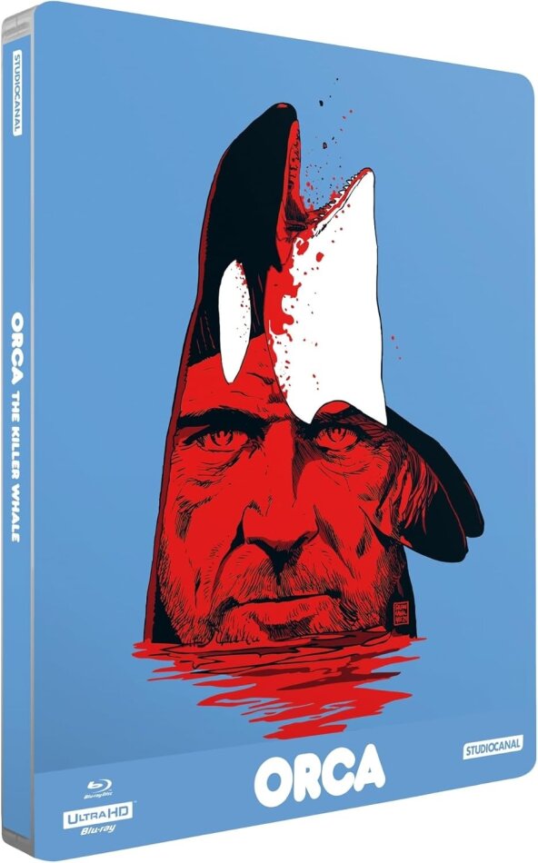 Orca (1977) Édition Limitée, Steelbook, 4K Ultra HD + Blu-ray