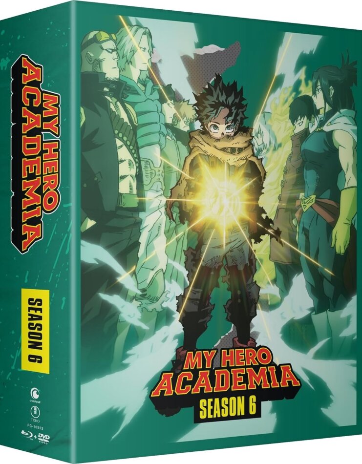 My Hero Academia - Season 6 - Part 2 Limited Edition, 2 Blu-rays + 2 DVDs
