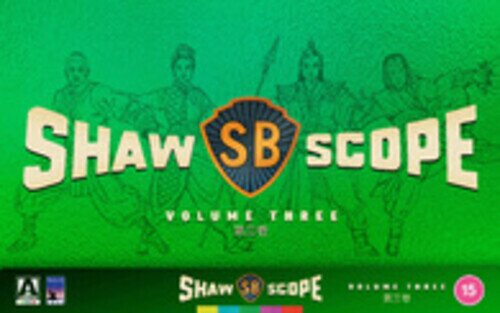 Shawscope - Volume 3 Shaw Brothers, Limited Edition, 9 Blu-rays + CD