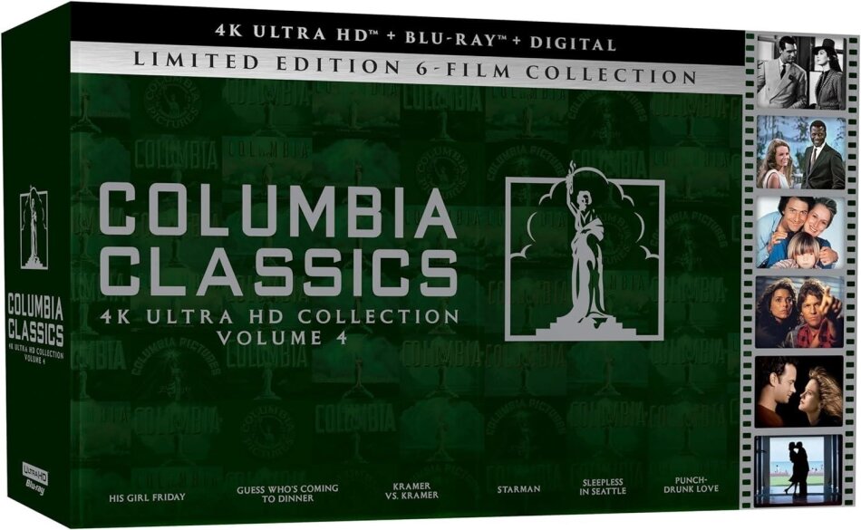 Columbia Classics Collection Vol. 4 - 6-Film Collection 8 4K Ultra HDs + 6 Blu-rays