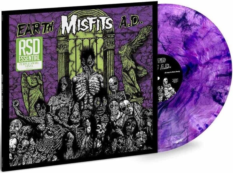 The Misfits - Earth A.D. 2024 Reissue, Purple Swirl Vinyl, LP