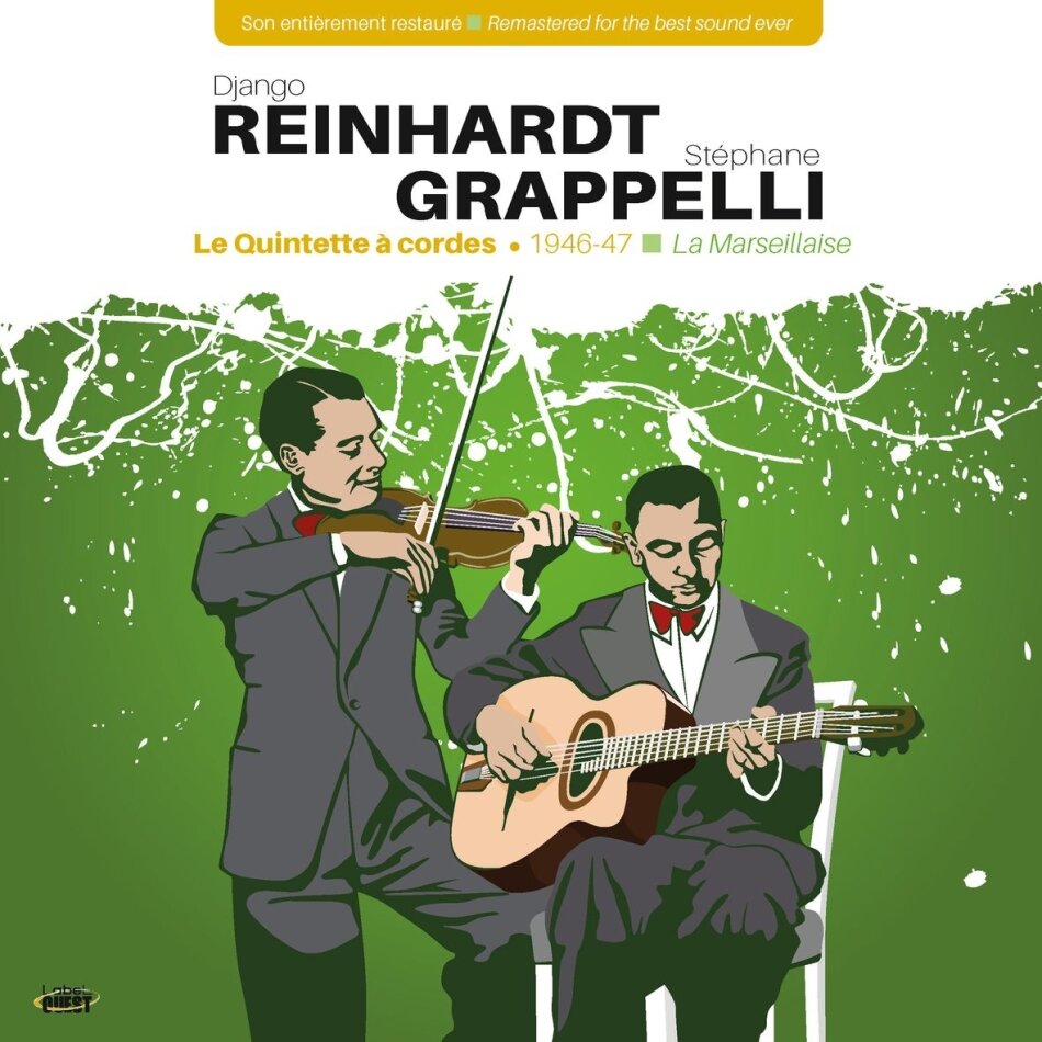 Django Reinhardt & Stephane Grappelli - La Marsellaise - Le Quintette A Cordes 1946-1947 LP