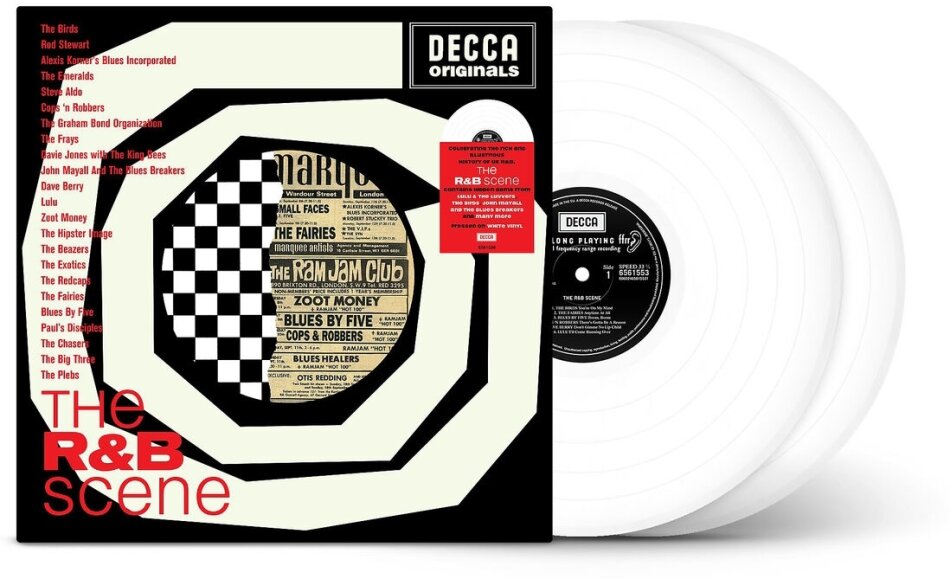 The R&B Scene White Vinyl, 2 LPs