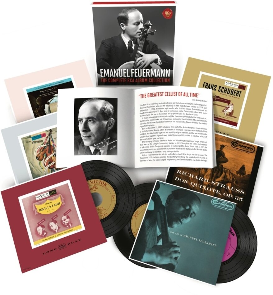 Emanuel Feuermann - The Complete RCA Album Collection 7 CDs