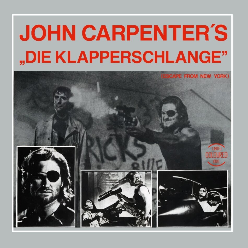 John Carpenter - Die Klapperschlange (Escape From New York) - OST Zyx, 12" Maxi