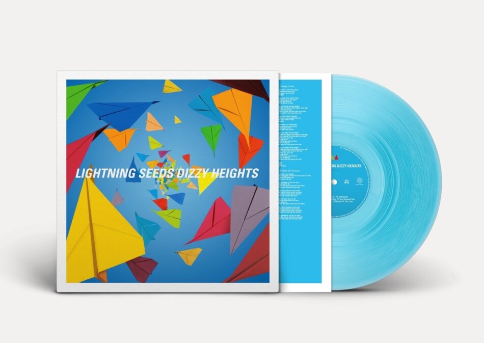 Lightning Seeds - Dizzy Heights 2024 Reissue, Sony UK, Curacao Blue Vinyl, LP