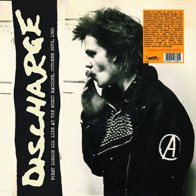 Discharge - First London Gig. Live At The Music Machine. October 28Th. 1980 LP