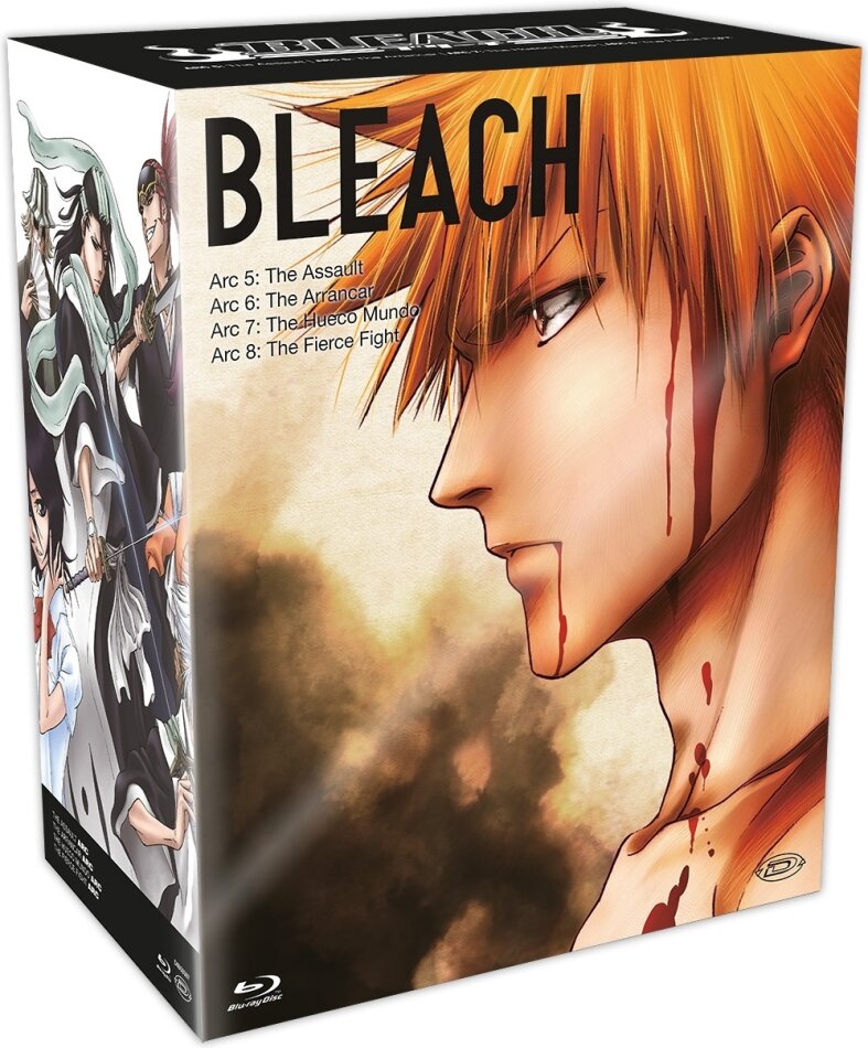 Bleach - Box 2 - Arc 5-8: The Assault / The Arrancar / The Hueco Mundo / The Fierce Fight 11 Blu-ray