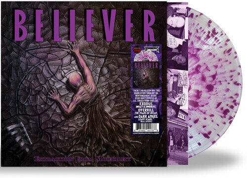 Believer - Extraction From Mortality 2024 Reissue, Bombworks Records, Remastered, Colored, LP
