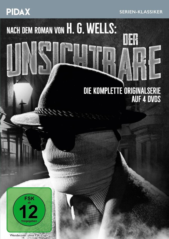 Der Unsichtbare - Die komplette Originalserie (1958) Pidax Serien-Klassiker, b/w, 4 DVDs