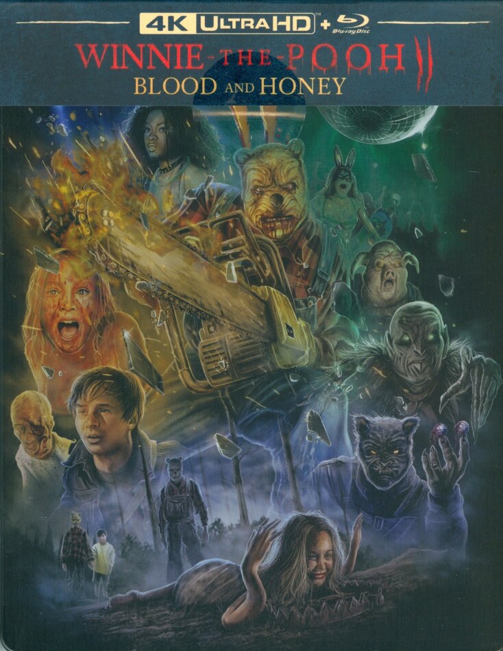Winnie-the-Pooh 2 - Blood and Honey (2024) Édition Limitée, Steelbook, 4K Ultra HD + Blu-ray
