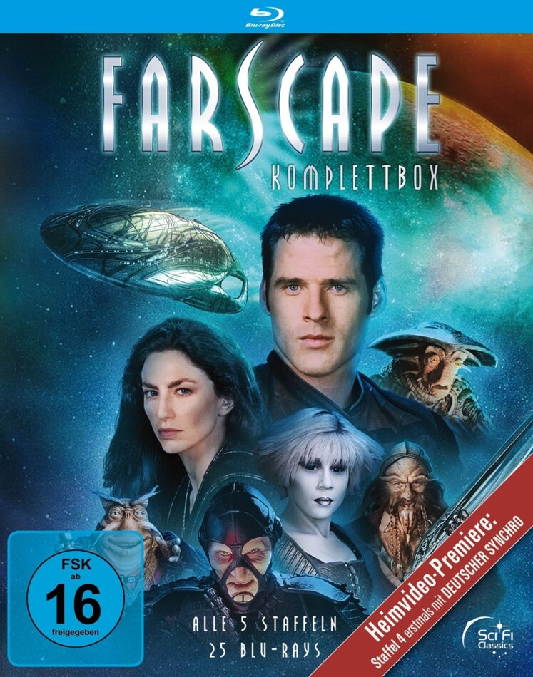 Farscape - Komplettbox Sci Fi Classics, 25 Blu-ray