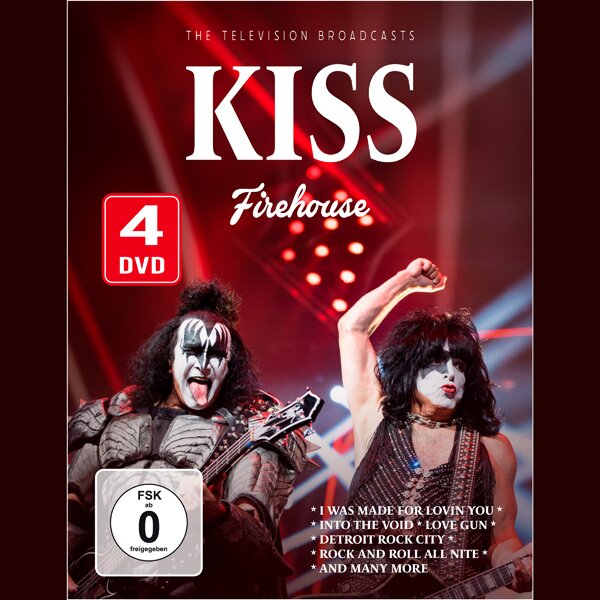 Kiss - Firehouse 4 DVDs