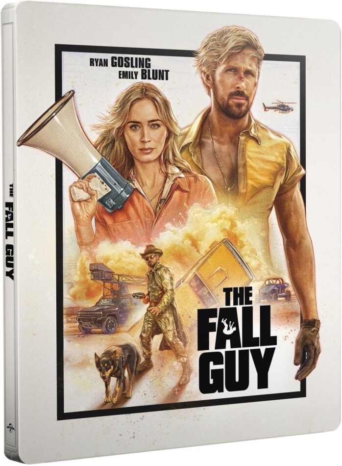 The Fall Guy (2024) Version Cinéma, Édition Limitée, Version Longue, Steelbook, 2 4K Ultra HDs + Blu-ray