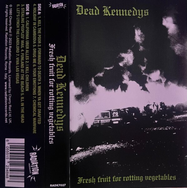 Dead Kennedys - Fresh Fruit For Rotting Vegetables 2024 Reissue, Cherry Red