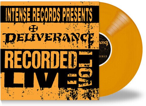 Deliverance - Intense Series Live Vol. 1 2024 Reissue, Retroactive Records, Limited Edition, Remastered, Orange Vinyl, LP