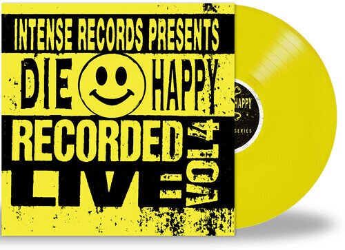 Die Happy - Intense Series Live Vol. 4 Limited Edition, Yellow Vinyl, LP