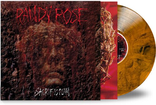 Randy Rose - Sacrificium 2024 Reissue, Retroactive Records, Limited Edition, Remastered, Orange/Black Vinyl, LP