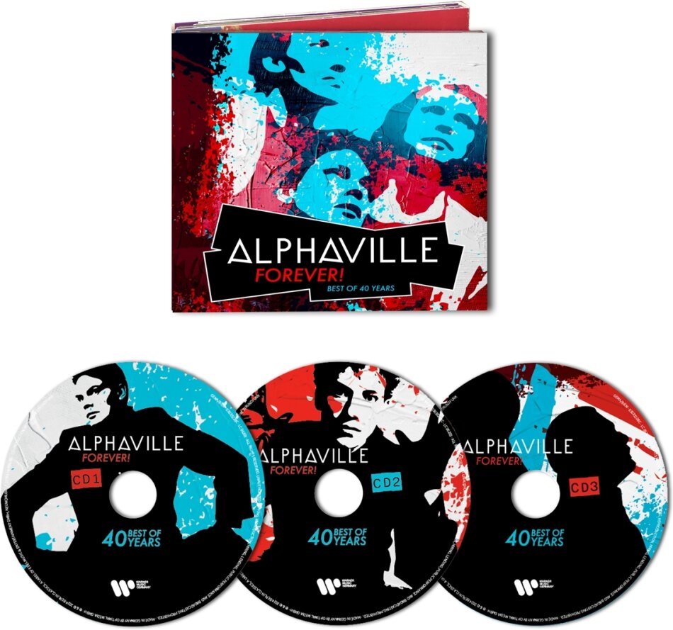 Alphaville - FOREVER! Best Of 40 Years 3 CDs