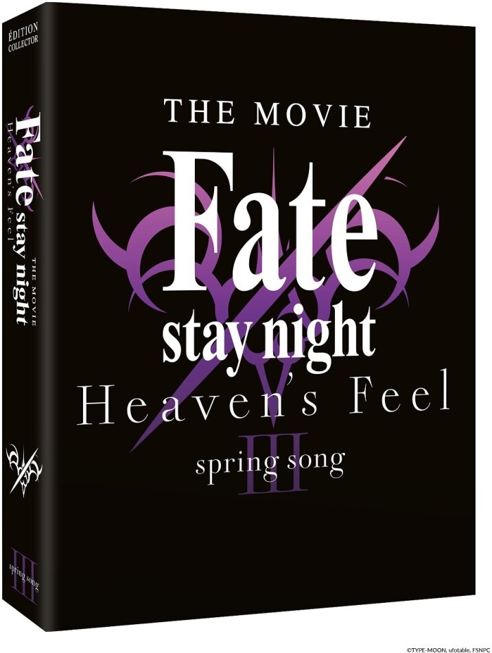 Fate/stay night: Heaven's Feel - III. spring song (2020) Édition Collector, Blu-ray + DVD
