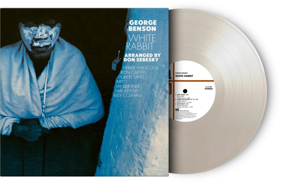 George Benson - White Rabbit 2024 Reissue, Music On Vinyl, Limited to 1000 Copies, Numbered, White Vinyl, LP