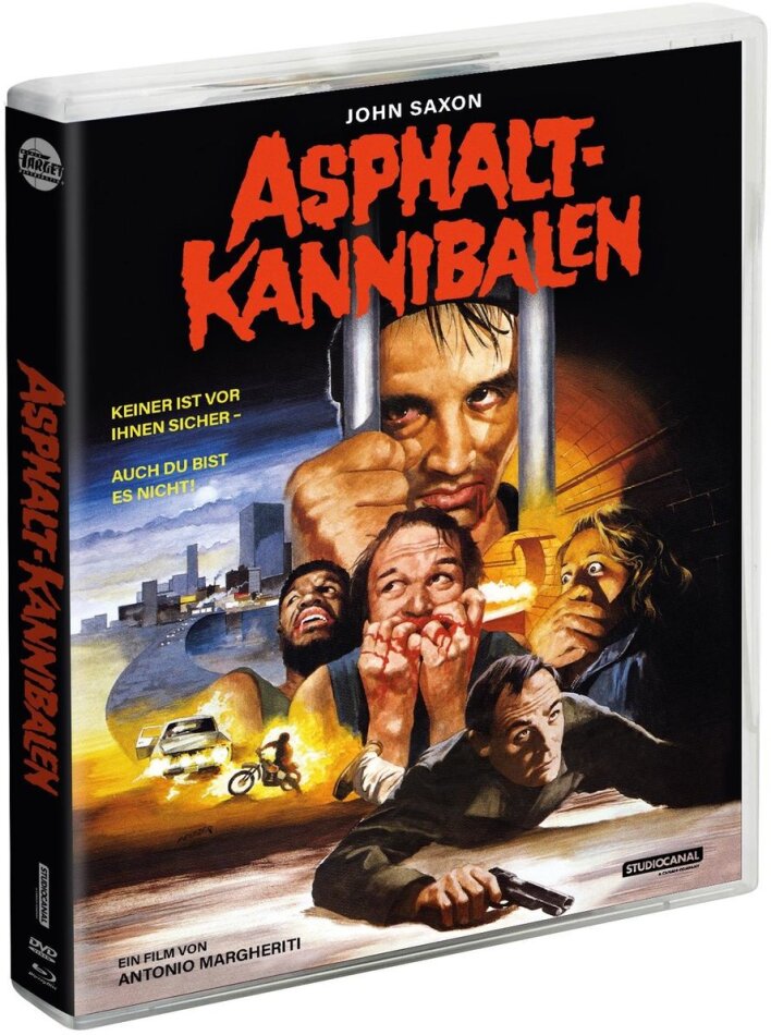 Asphalt-Kannibalen (1980) Full Sleeve Scanavo-Box, Flip cover, Limited Edition, Uncut, Blu-ray + DVD