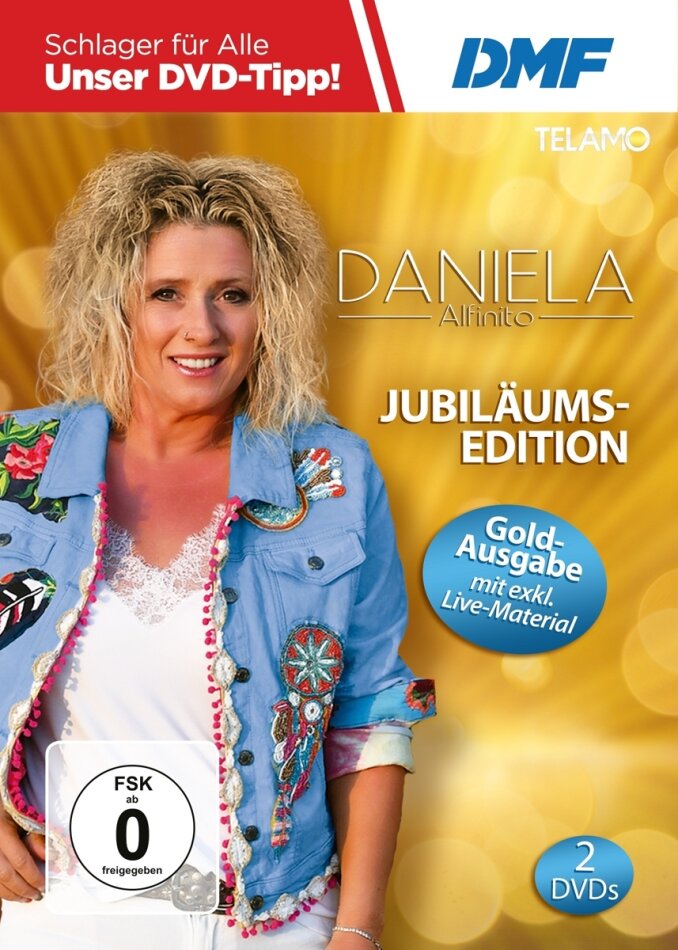 Daniela Alfinito - Die grosse Jubiläums-Edition Gold Edition, 2 DVDs