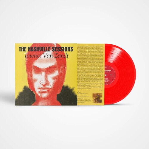 Townes Van Zandt - Nashville Sessions 2024 Reissue, Red Vinyl, LP