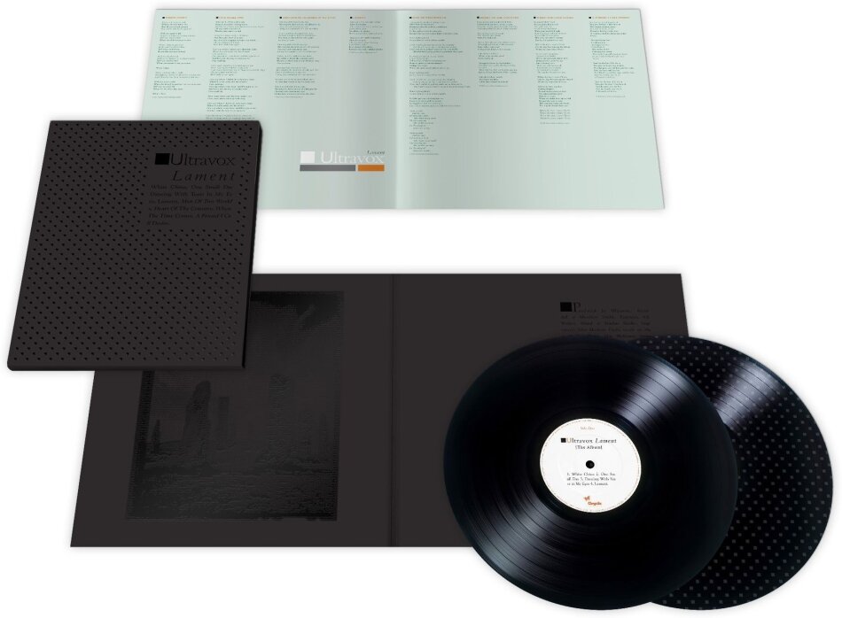 Ultravox - Lament 2024 Reissue, Half Speed Master, Chrysalis, 40th Anniversary Edition, 2 LPs