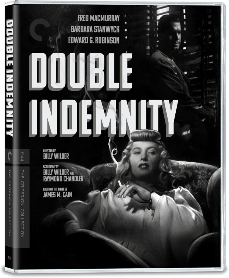 Double Indemnity (1944) b/w, Criterion Collection, Restored, Special Edition, 4K Ultra HD + 2 Blu-rays