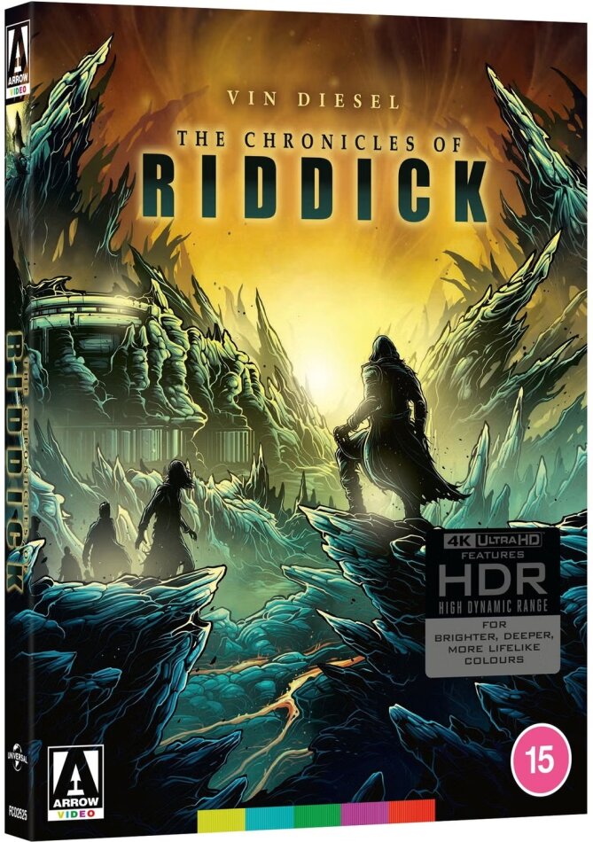 The Chronicles of Riddick (2004) Limited Edition, Restored, 3 4K Ultra HDs