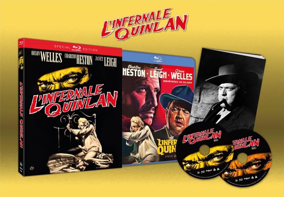 L'infernale Quinlan (1958) n/b, Edizione Speciale, 2 Blu-ray