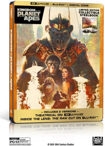 Kingdom of the Planet of the Apes (2024) Édition Limitée, Steelbook, 4K Ultra HD + Blu-ray