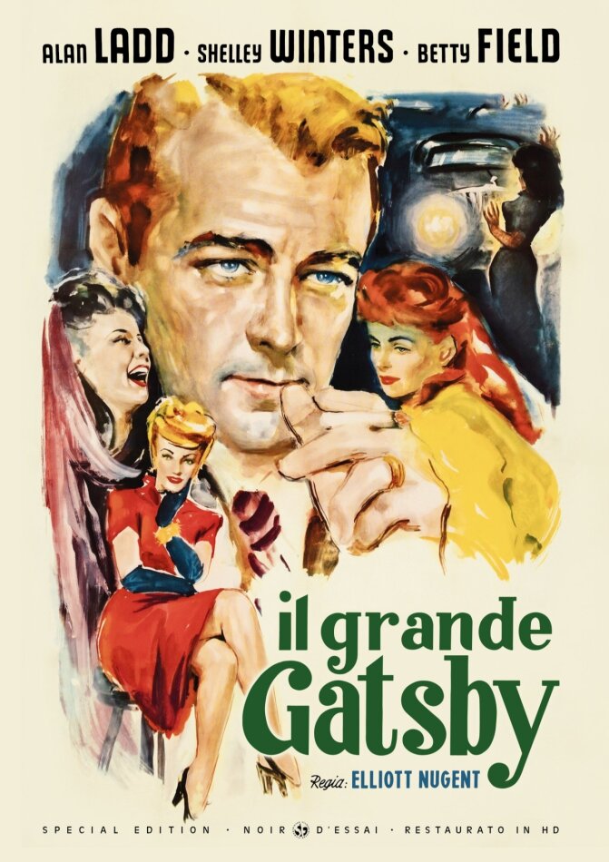 Il grande Gatsby (1949) Noir d'Essai, n/b, Edizione Restaurata, Edizione Speciale