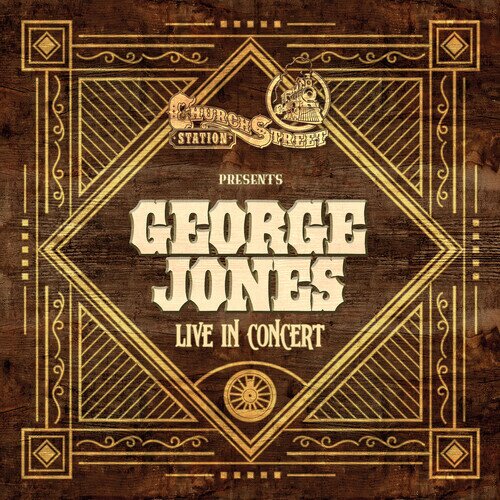 George Jones - Live At Church Street Station CD-R, Manufactured On Demand