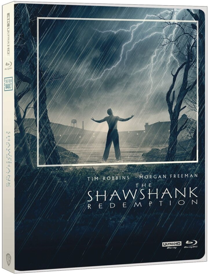 The Shawshank Redemption (1995) The Film Vault, Edizione Limitata, Steelbook, 4K Ultra HD + Blu-ray