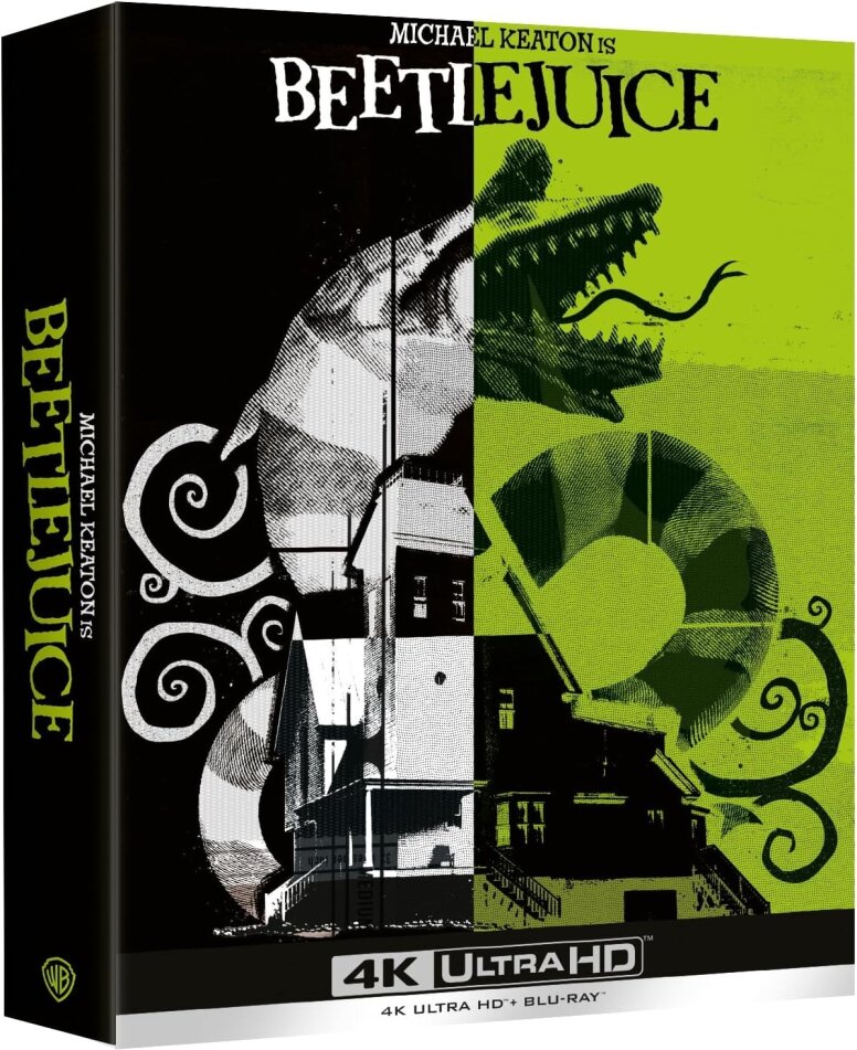 Beetlejuice (1988) + Goodies, Édition Collector Limitée, Steelbook, 4K Ultra HD + Blu-ray