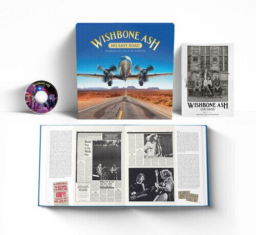 Wishbone Ash - No Easy Road Oversize Item Split, Hardcover, with Book