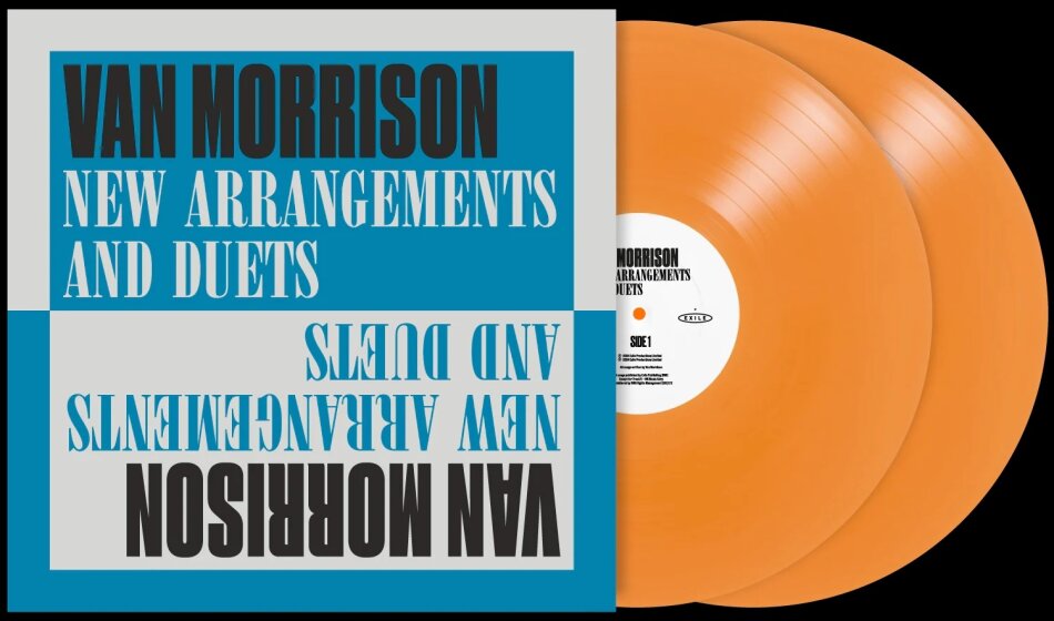Van Morrison - New Arrangements And Duets Limited Edition, Orange Vinyl, 2 LPs